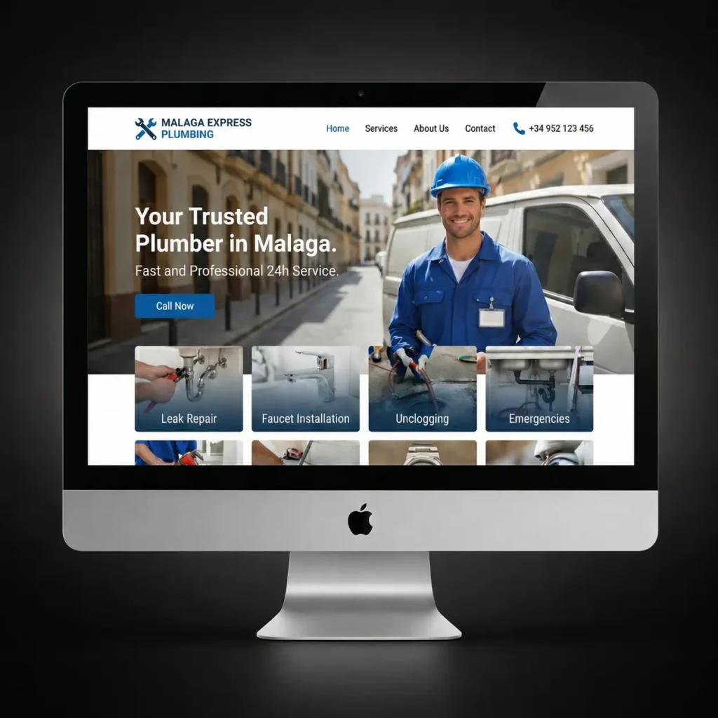 Website design on Costa del Sol